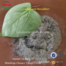 Buen desoxidante complejo Ca Al Fe Mg Si aleación de polvo utilizado en la fabricación de acero